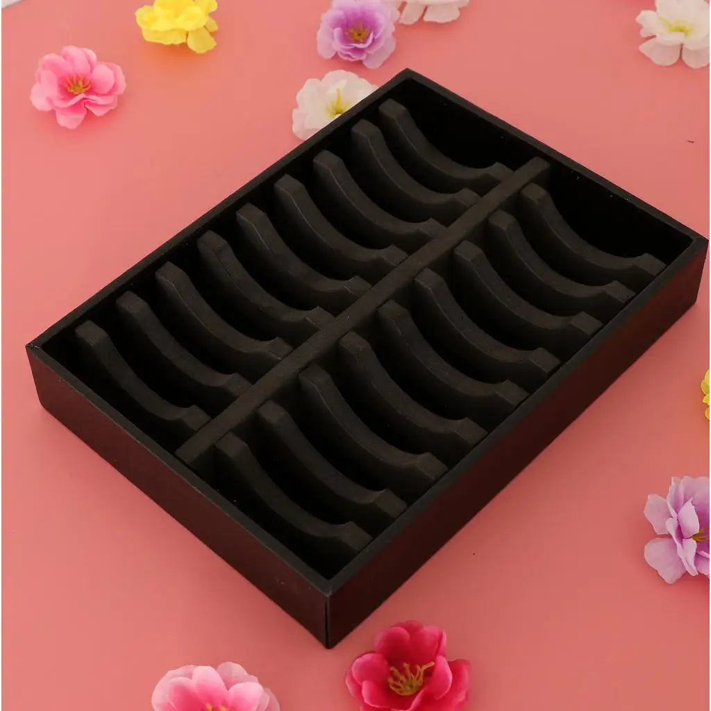 20 Slots Bracelet Bangle Holder Jewelry Display Storage Showcase Box Tray