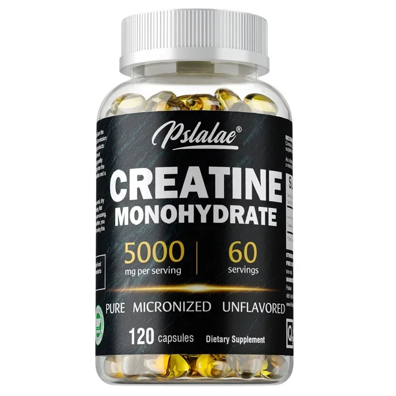 Creatine Monohydrate - Good for Build Muscle, Improve Energy, Endurance and Promote Recovery, Athletic Performance