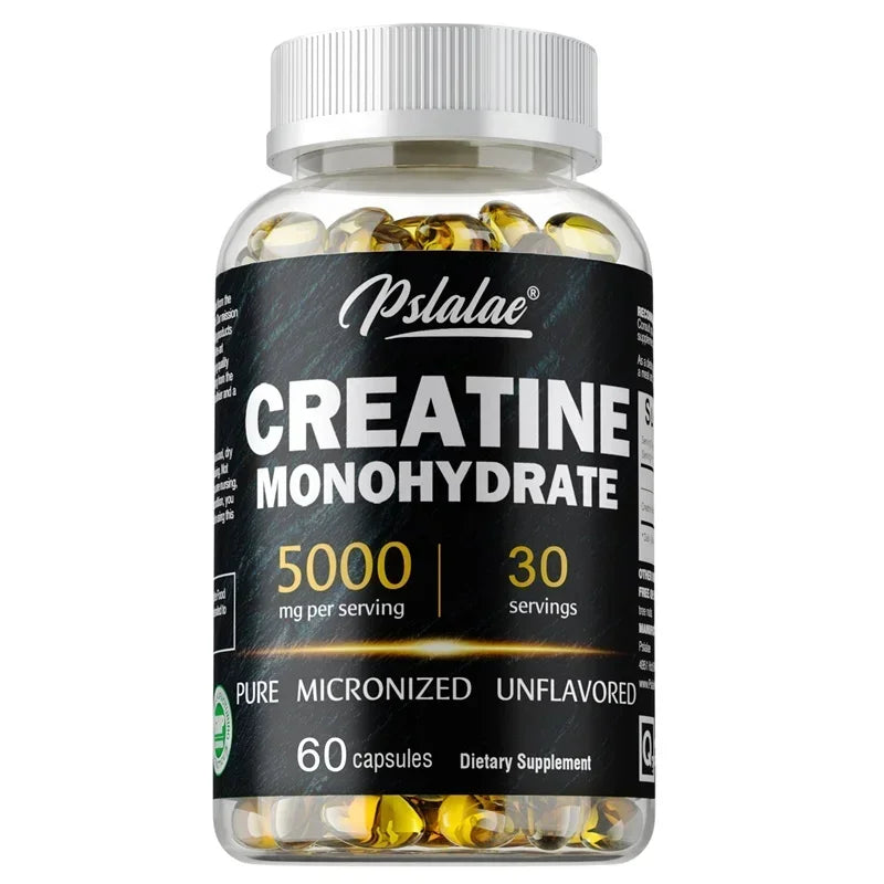Creatine Monohydrate - Good for Build Muscle, Improve Energy, Endurance and Promote Recovery, Athletic Performance