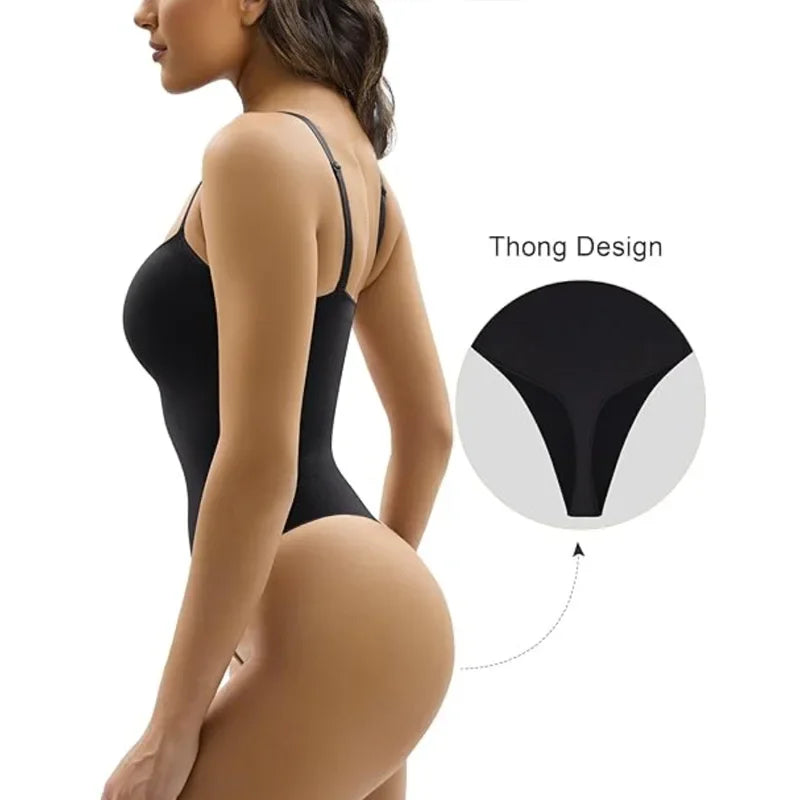 FeelinGirl #Livestream Seamless Thong Bodysuit Comfort Jumpsuit Deals For You Days Fit Adjustable