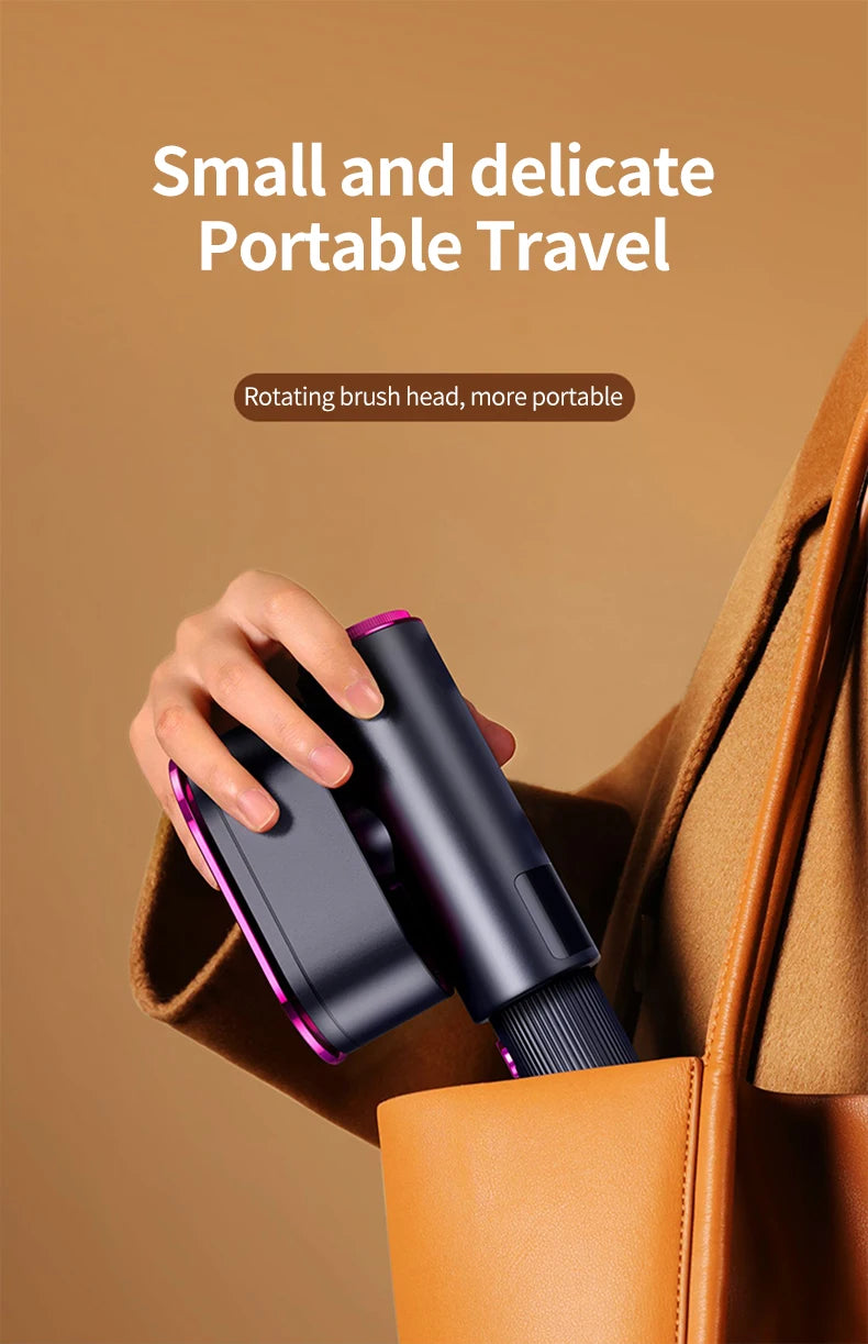 Portable Handheld Garment Steamer Iron Mini 3 in 1 Vertical Rotatable Wet Dry Ironing Irons for Clothes Travel Household Tools