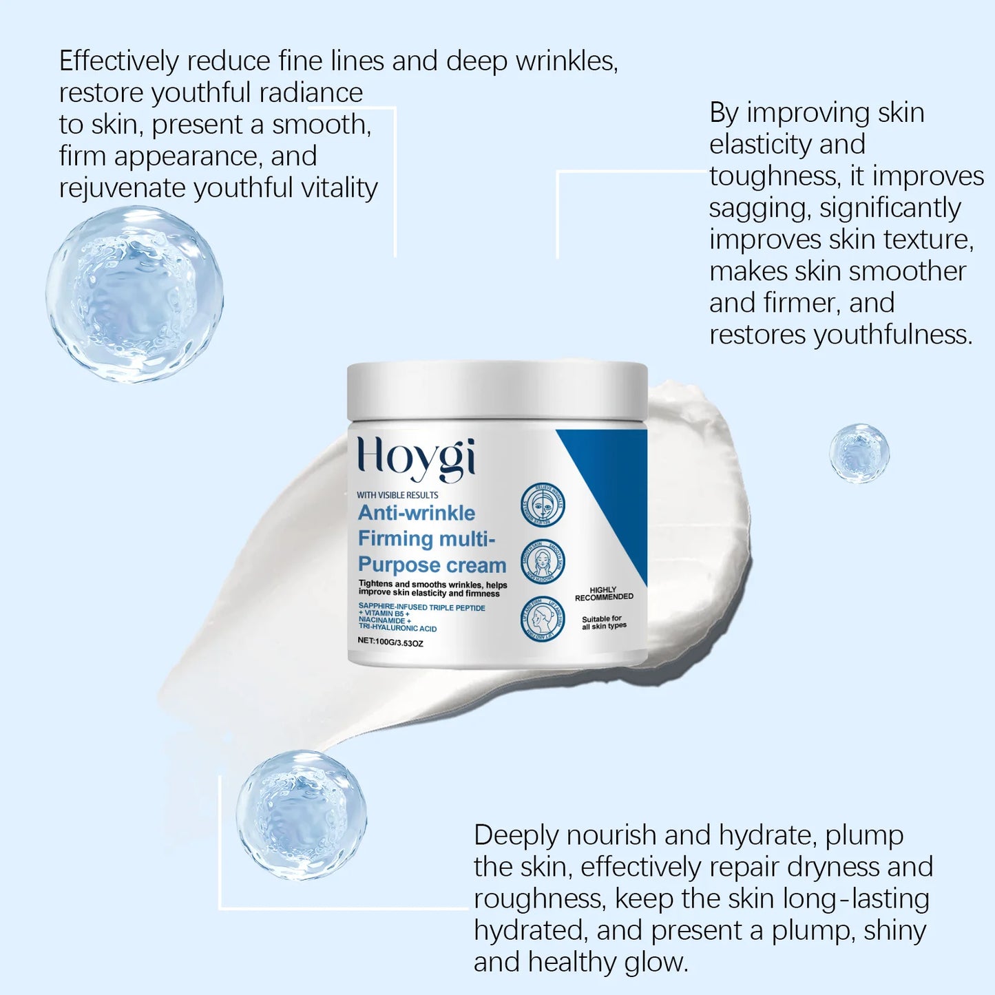 Body Firming Cream Improve Dullness Sagging Skin Refresh Tighten Repair Dryness Hydrate Fade Fine Line Moisturizing Body Lotion