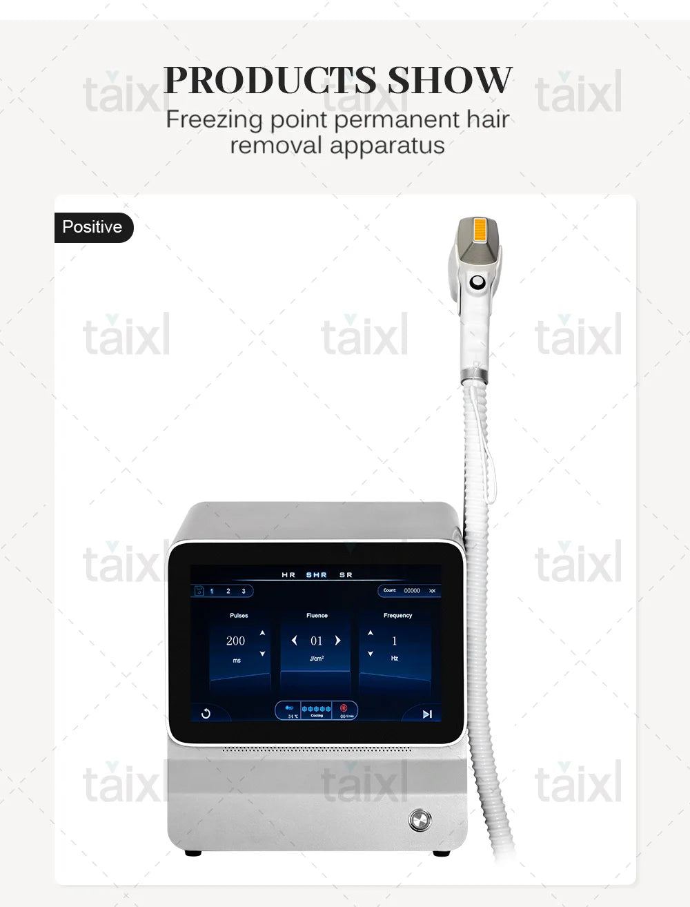 Portable Titanium laser And Soprano Ice Hair Removal System With A power of 4000W Designed For Professional Performance