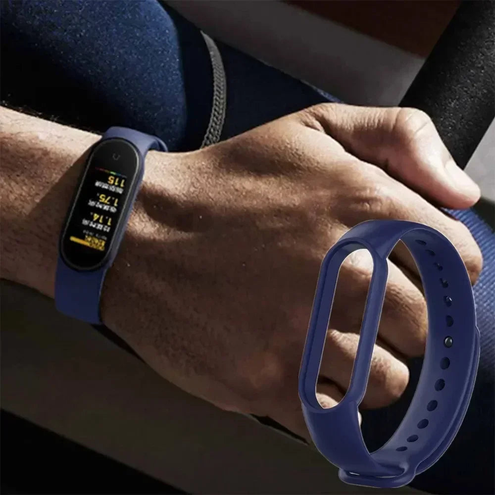Watch Strap For Xiaomi Mi Band 7 6 5 4 3 Wristband Silicone Bracelet Wrist Straps correa Mi Band 6 7 5 4 Smartwatch Accessories