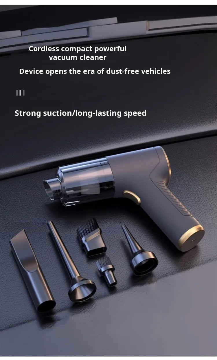 New household vacuum cleaner small car wireless charging automatic high-power vacuum cleaner vacuum negative pressure