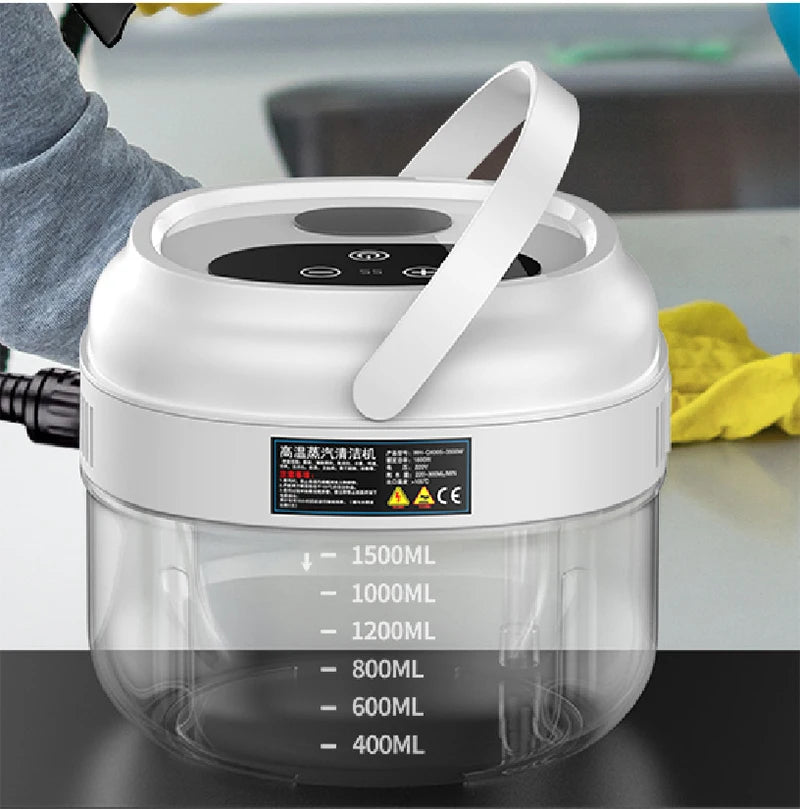 High Temperature Pressurized Steam Cleaning Machine for Range Hood Kitchen Car Cleaning Quick Heating Portable Steam Cleaner