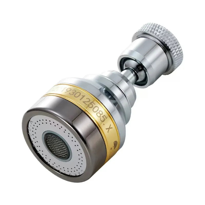 Three Levels Adjustable Brass Kitchen Faucet Aerator Extender Water Saving Anti Splash Stainless Steel Bathroom Accessories