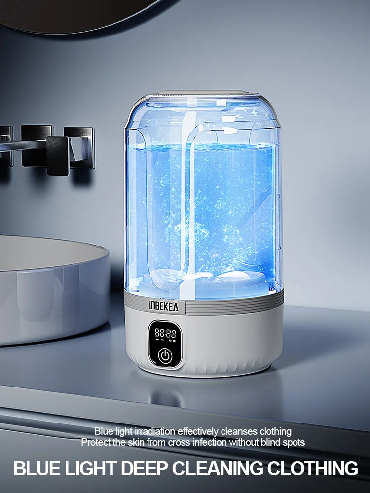 Portable Washing Machine Small Washing Machine Portable Deep Clean Laundry Tool Clothes Cleaner For Socks Portable Laundry Cup