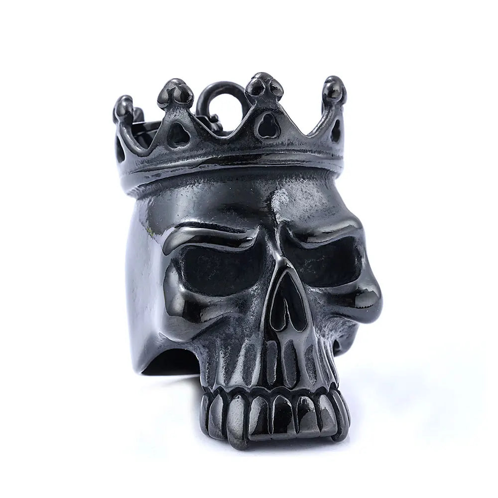 Norse Viking Warrior Spartacus Helmet Bell Pendant Stainless Steel Eagle Cross Jesus Rose Lady Rider Saint Mary USA Flag Jewelry