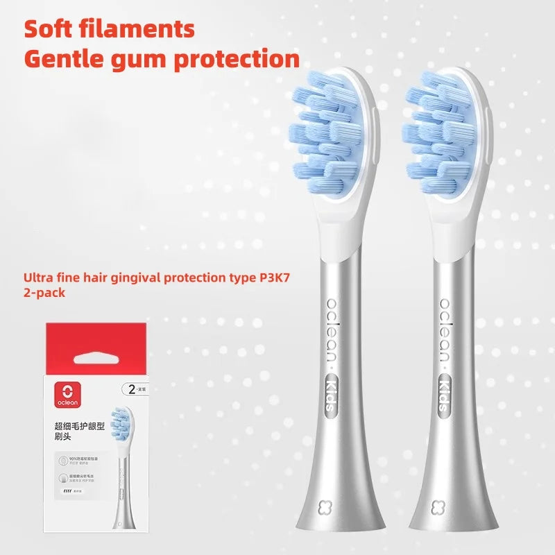 Oclean Children's Electric Toothbrush Head Soft Bristles Interactive Design Gum Protection Baby Full Effect Cleaning Accessory