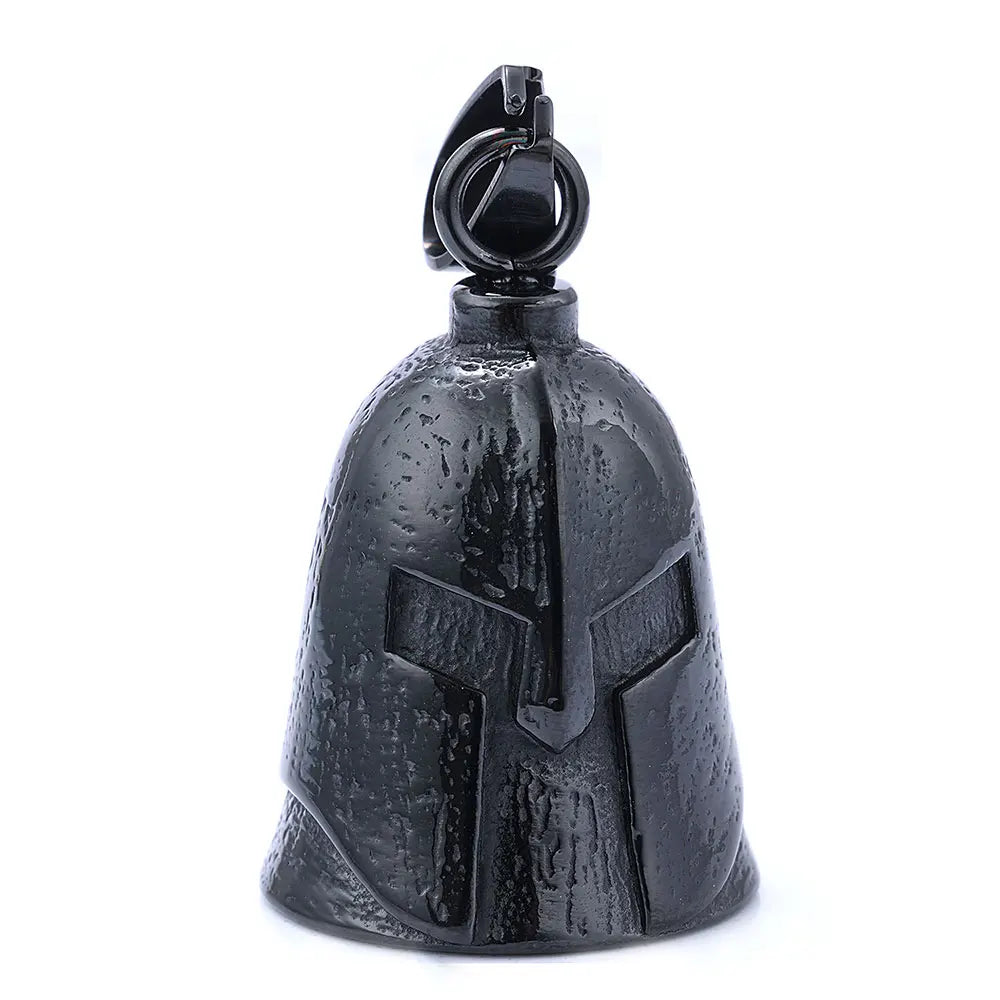Norse Viking Warrior Spartacus Helmet Bell Pendant Stainless Steel Eagle Cross Jesus Rose Lady Rider Saint Mary USA Flag Jewelry