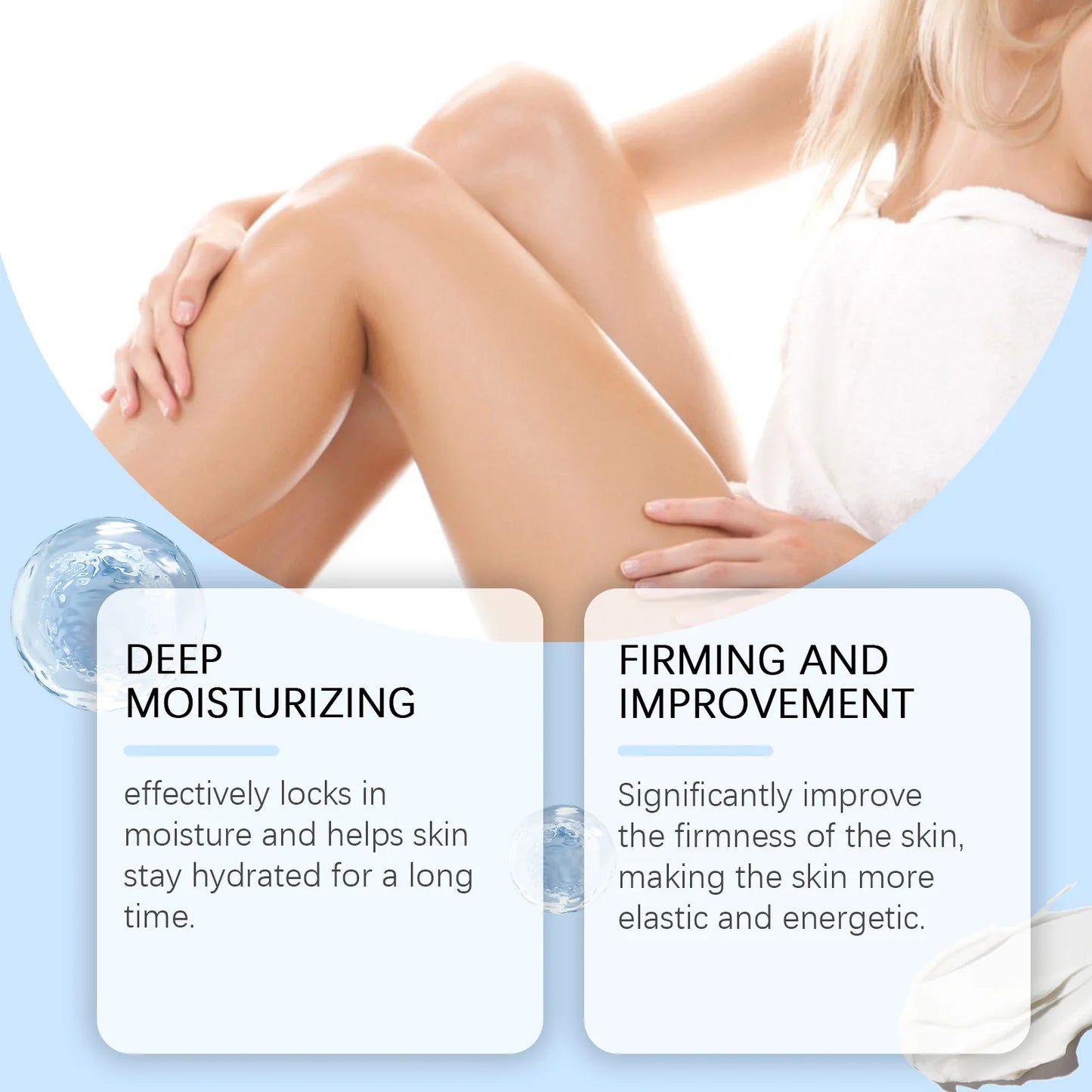 Body Firming Cream Improve Dullness Sagging Skin Refresh Tighten Repair Dryness Hydrate Fade Fine Line Moisturizing Body Lotion