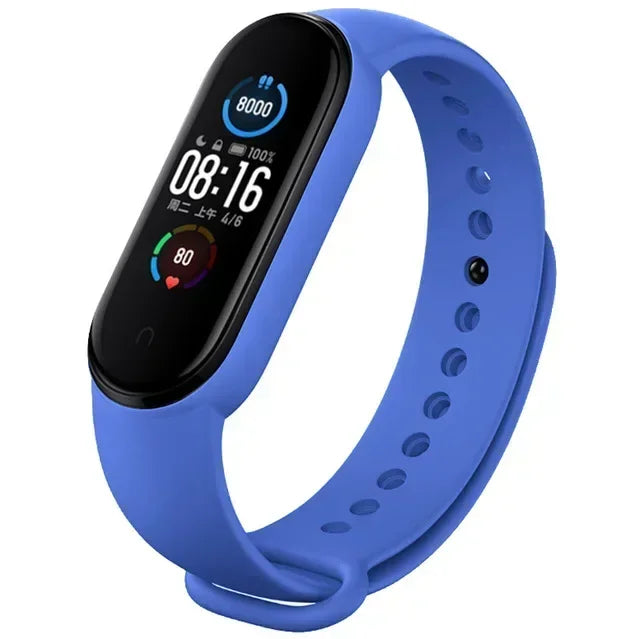 Watch Strap For Xiaomi Mi Band 7 6 5 4 3 Wristband Silicone Bracelet Wrist Straps correa Mi Band 6 7 5 4 Smartwatch Accessories