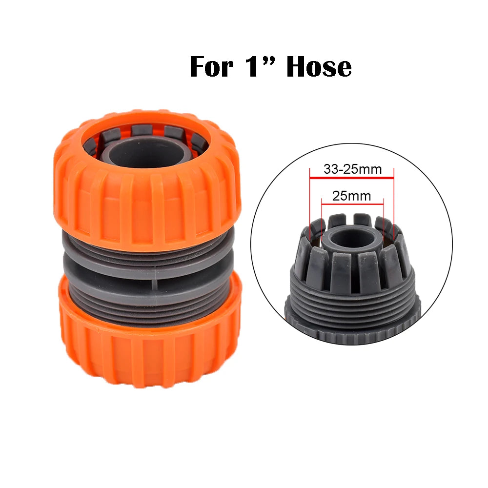 Hose Quick Connector 1/2 3/4 1 Inch Garden Hose Fitting Quick Connector Adapter Male and Female with Shut-Off Valve Switch