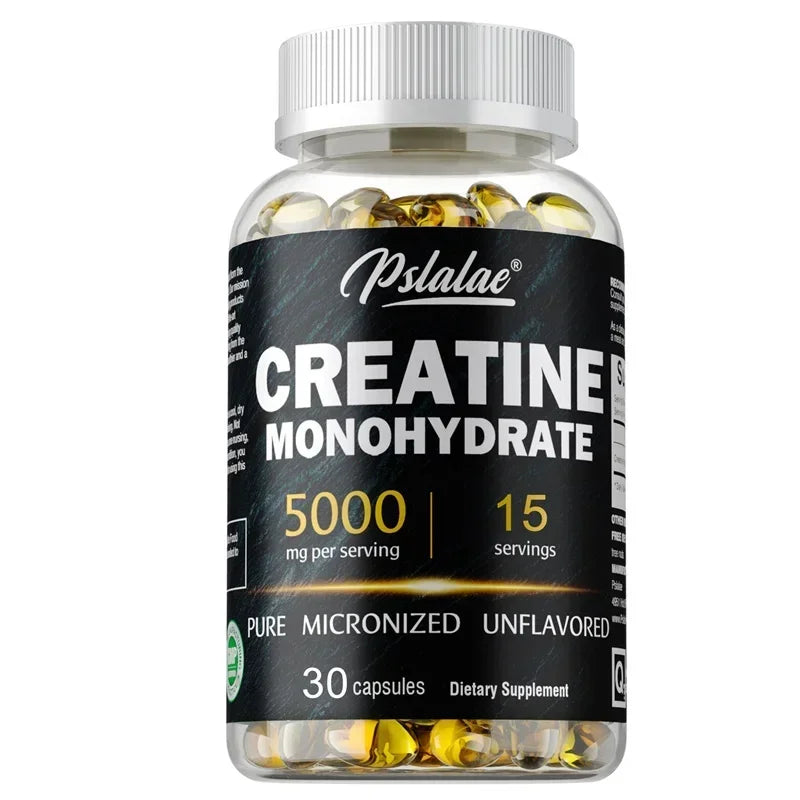 Creatine Monohydrate - Good for Build Muscle, Improve Energy, Endurance and Promote Recovery, Athletic Performance