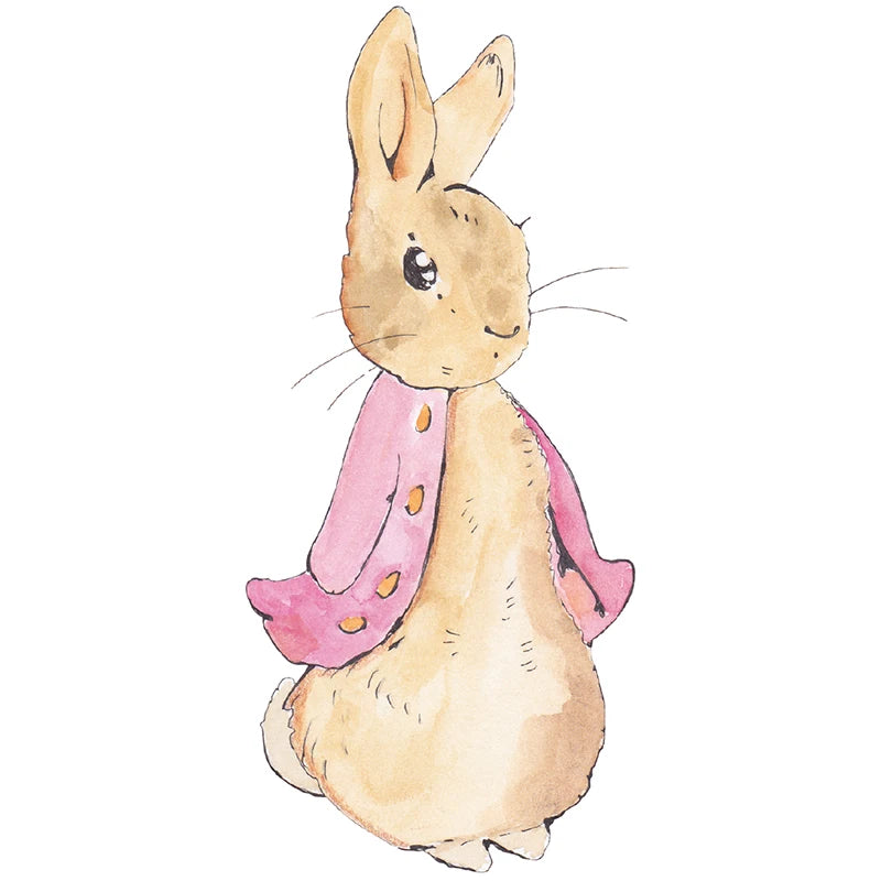 18/24/36inch Rabbit KT Board Jungle Safari Rabbits Cutouts for Baby Shower Birthday Backdrop Wedding Baptism Easter Party Deco
