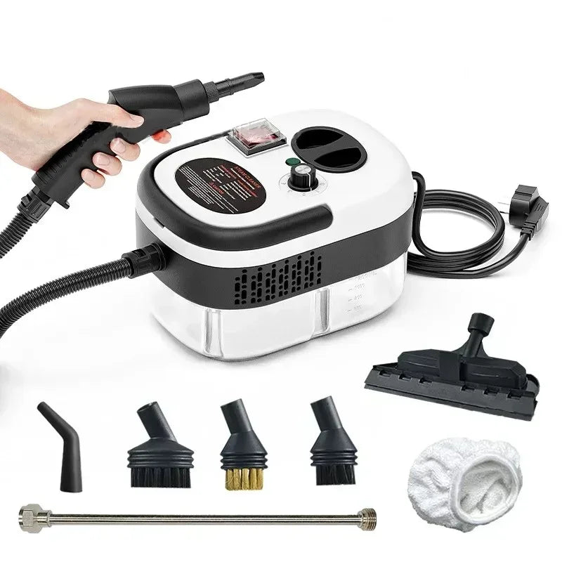 Steam Cleaner High Temperature Sterilization Air Conditioning Home Appliances Kitchen Hood Car Steam Cleaners US/EU Plug 2500W