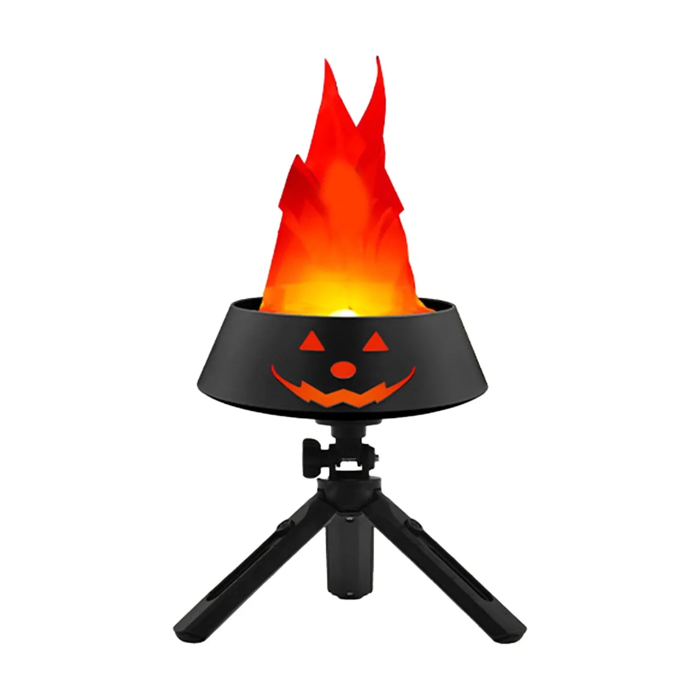 Halloween Decor Flameless Light Pendant Artificial Simulated Luminous Brazier Indoor Outdoor Light Pendant Christmas Party Props