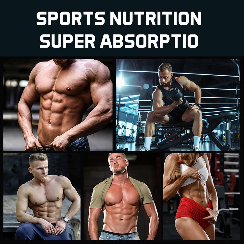 Creatine Monohydrate Energy Performance Whey Proteins for Muscle Mass Workout Recovery Friendly Adult Nutritional Supplement