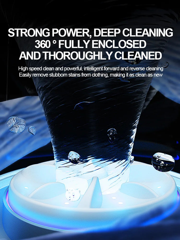 Portable Washing Machine Small Washing Machine Portable Deep Clean Laundry Tool Clothes Cleaner For Socks Portable Laundry Cup