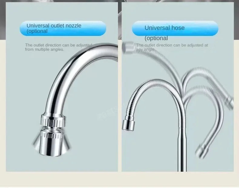 Electric Hot Cold Mixer Tap Instant Heating Faucet Temperature Adjustable Tankless Water Heater Kitchen Bathroom Supplies