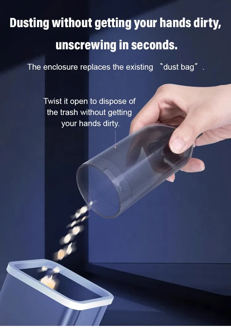 New household vacuum cleaner small car wireless charging automatic high-power vacuum cleaner vacuum negative pressure