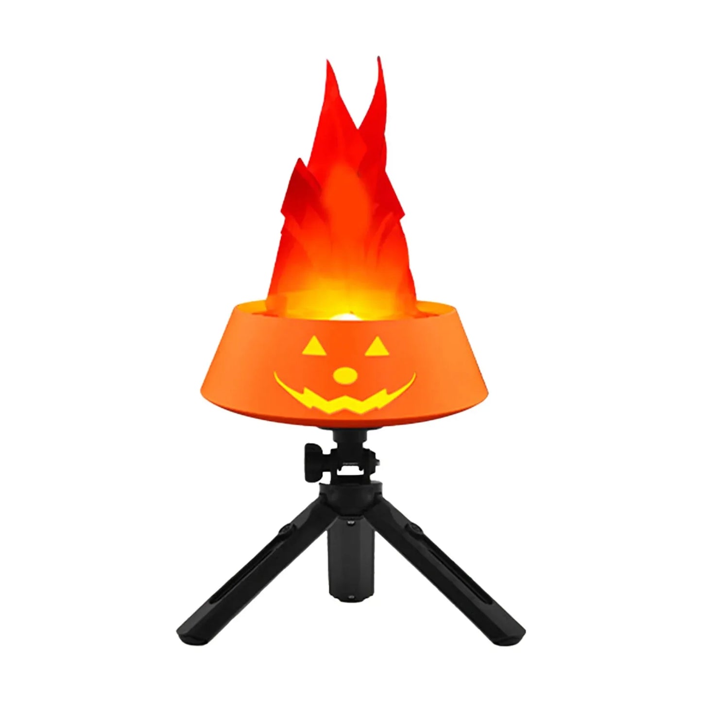 Halloween Decor Flameless Light Pendant Artificial Simulated Luminous Brazier Indoor Outdoor Light Pendant Christmas Party Props