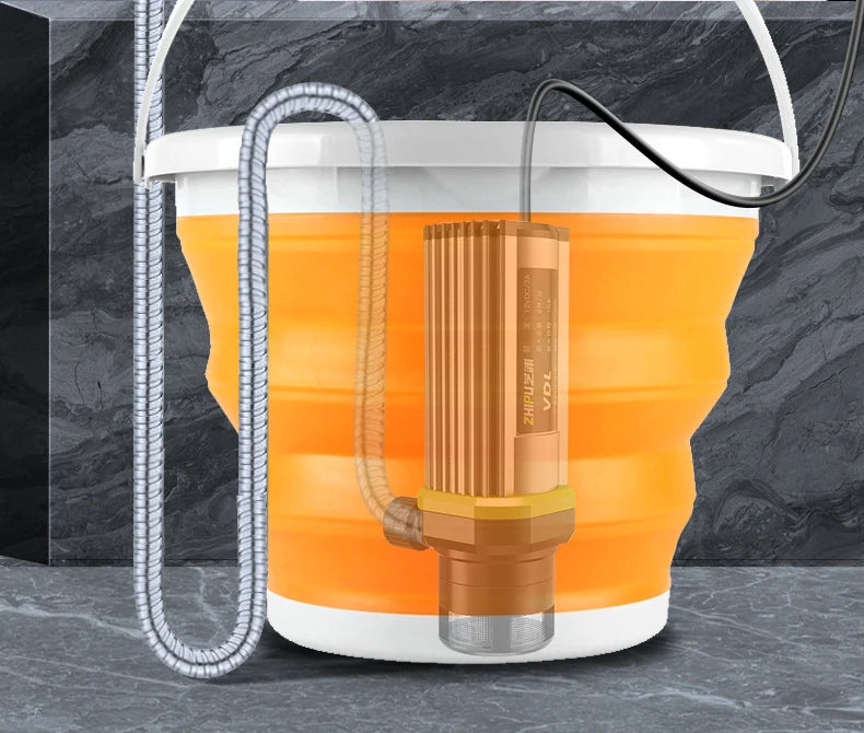 Electric Shower Portable Mobile Bath Machine Self Priming Pump Small Heater Hot Water Rod USB Can Be Connected To Mobile Power