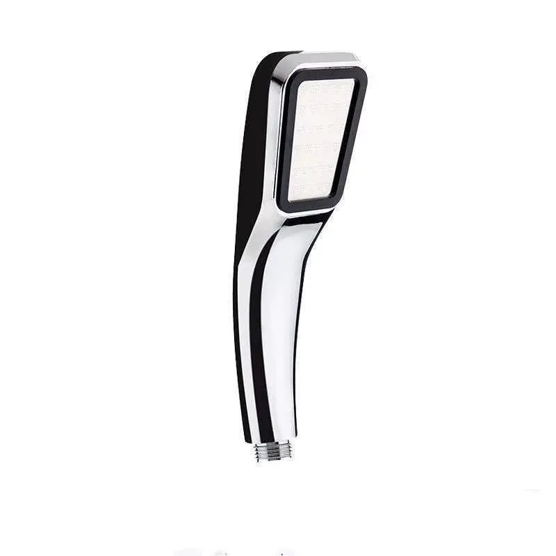 300 Holes Pressurized Showerhead Hand Hold Square Shower Head Water Saving Rainfall Spray Nozzle Bathroom Accessories