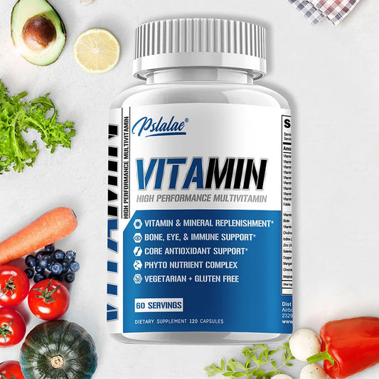 Men's Multivitamin for 50+ - Enhances Memory and Cognition, Supports Brain, Eye and Heart Health