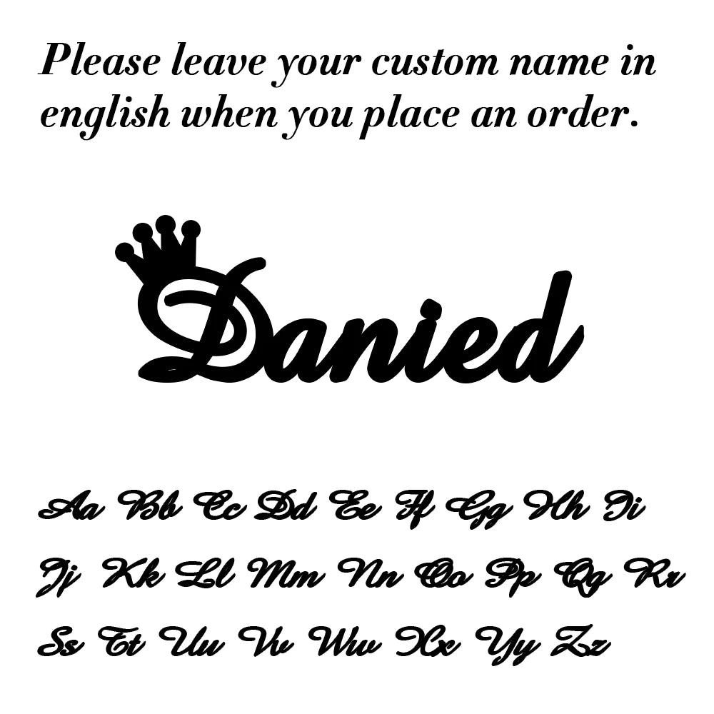 Amaxer Personalised Custom Name Necklace for Women Cursive Letter Pendant Stainless Steel Chains Jewelry Couple Weddings Gifts