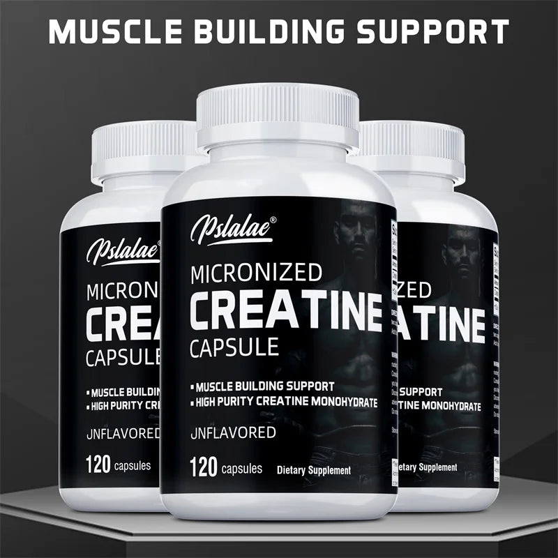 Creatine Monohydrate - Build Lean Muscle, Improve Endurance and Overall Muscle Health, Enhance Athletic Performance, Non-GMOSupp