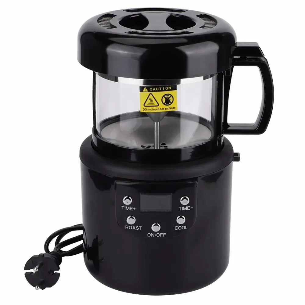 New 110g Home Coffee Roaster Electric Mini No Smoke Coffee Beans Baking Roasting Machine 110-240V 1400W Coffee Bean Roaster