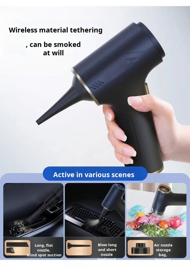 New household vacuum cleaner small car wireless charging automatic high-power vacuum cleaner vacuum negative pressure