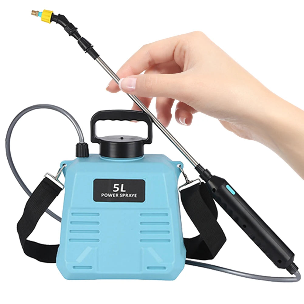 5/8L Electric Garden Sprayer Large Capacity Watering Irrigation Tool Automatic Water Sprayer for Glass Cleaning Accessories