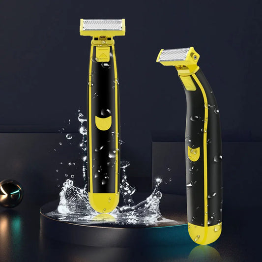 Full Body Washed Wet and Dry Shaver, Men's Electric Shaver Rotary Shaver