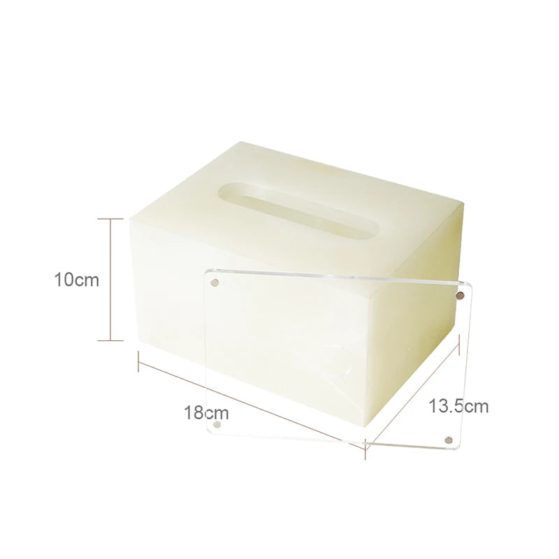 White Onyx Natural Marble Bathroom Accessories Luxury Soap Dispenser Cotton Swabs Container Reed diffuser Tray Bathroom Set