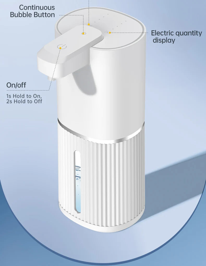 308ml Automatic Soap Dispenser Touchless Electric Dispenser USB Rechargeable with Infrared Sensor for Bathroom,Kitchen Soap
