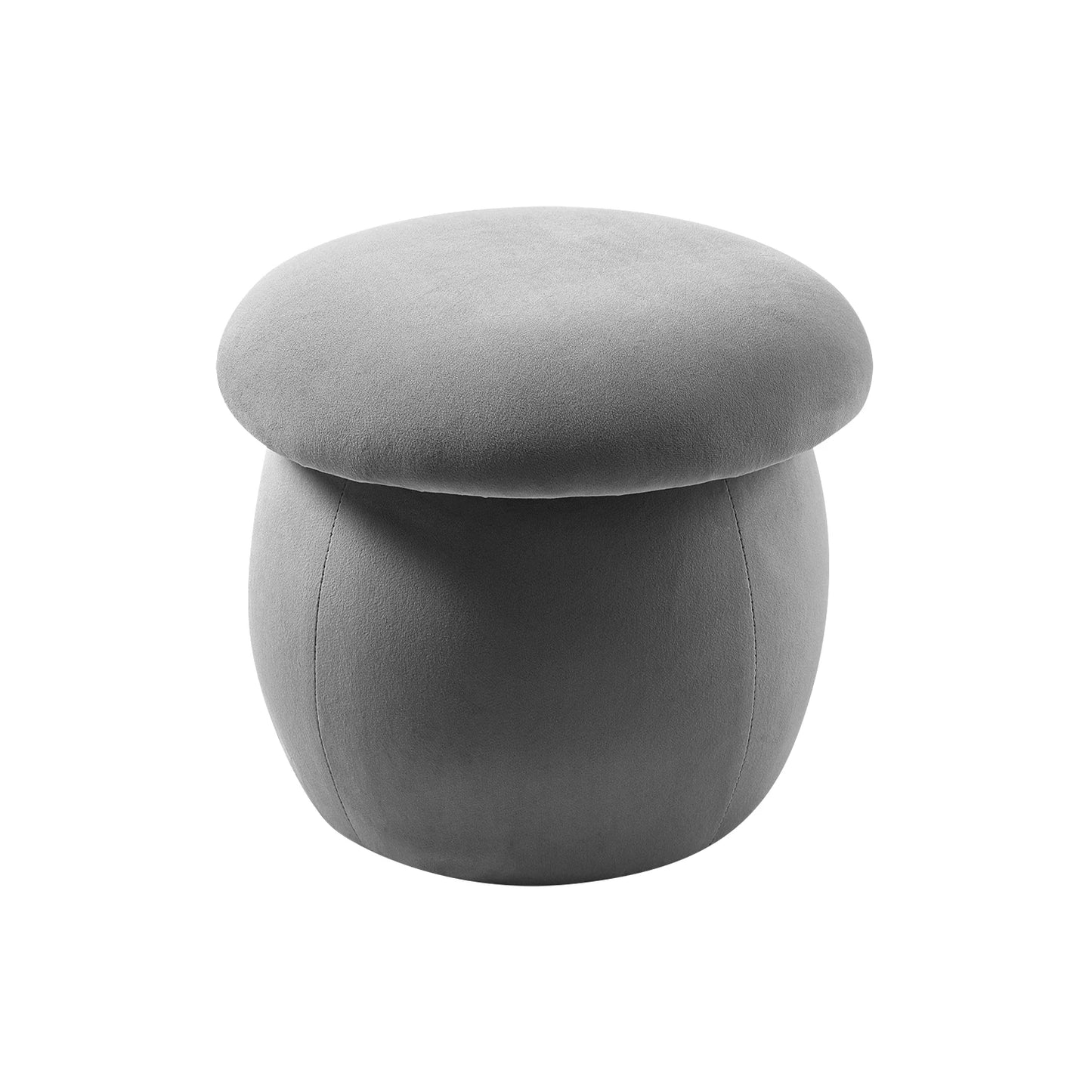 Nordic simple velvet mushroom footstool cushion stool children's seat comfortable high elastic indoor home furniture