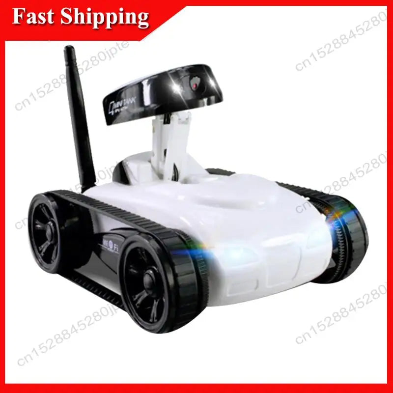-ABUB FPV WIFI RC Car Real Time Quality Mini Camera Video Remote Control Robot Tank Intelligent APP Wireless Toy For Kids