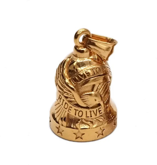 Norse Viking Warrior Spartacus Helmet Bell Pendant Stainless Steel Eagle Cross Jesus Rose Lady Rider Saint Mary USA Flag Jewelry