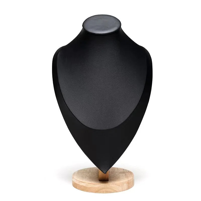 New High Quality Model Bust Show Exhibitor Velvet Jewelry Display Necklace Pendants Mannequin Jewelry Stand Organizer Colors