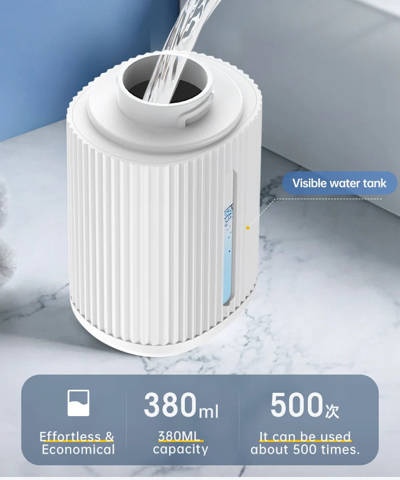 308ml Automatic Soap Dispenser Touchless Electric Dispenser USB Rechargeable with Infrared Sensor for Bathroom,Kitchen Soap