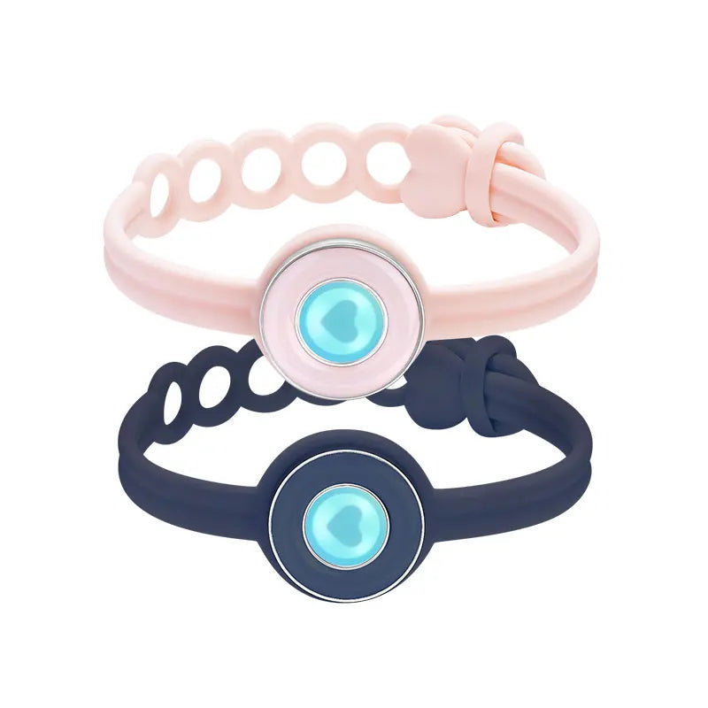 Totwoo Smart Jewelry for Couples Bluetooth Touch Bracelets with App Control Long Distance Romantic Gift for Girlfriend