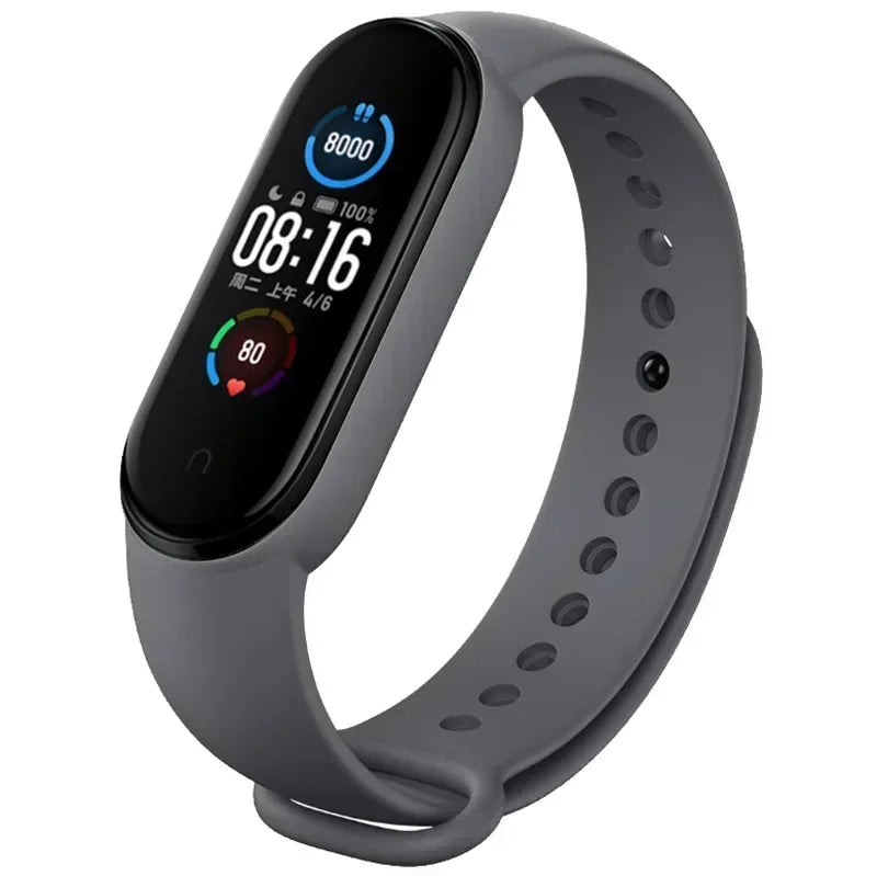 Watch Strap For Xiaomi Mi Band 7 6 5 4 3 Wristband Silicone Bracelet Wrist Straps correa Mi Band 6 7 5 4 Smartwatch Accessories