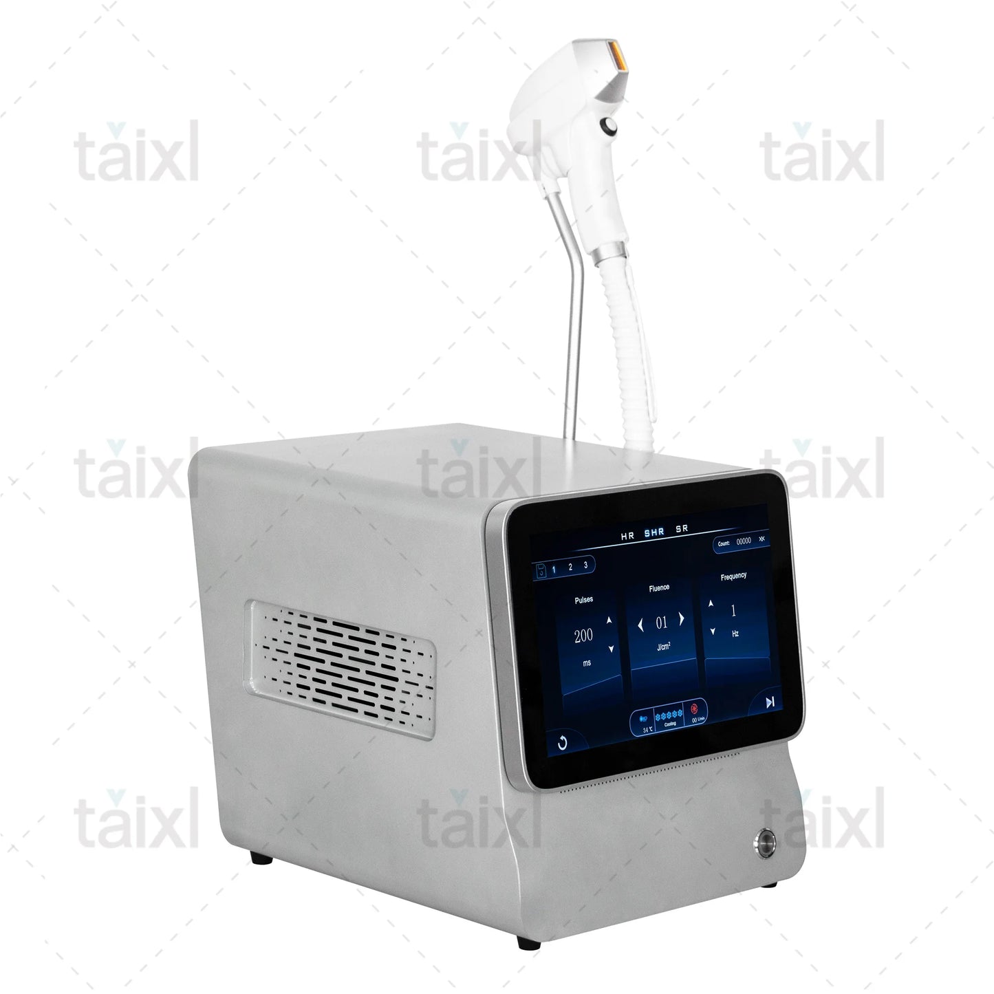 Portable Titanium laser And Soprano Ice Hair Removal System With A power of 4000W Designed For Professional Performance