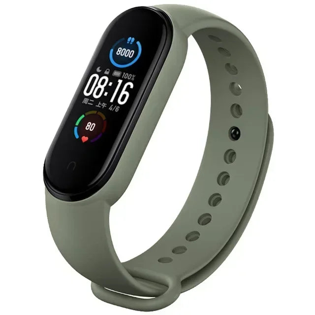 Watch Strap For Xiaomi Mi Band 7 6 5 4 3 Wristband Silicone Bracelet Wrist Straps correa Mi Band 6 7 5 4 Smartwatch Accessories