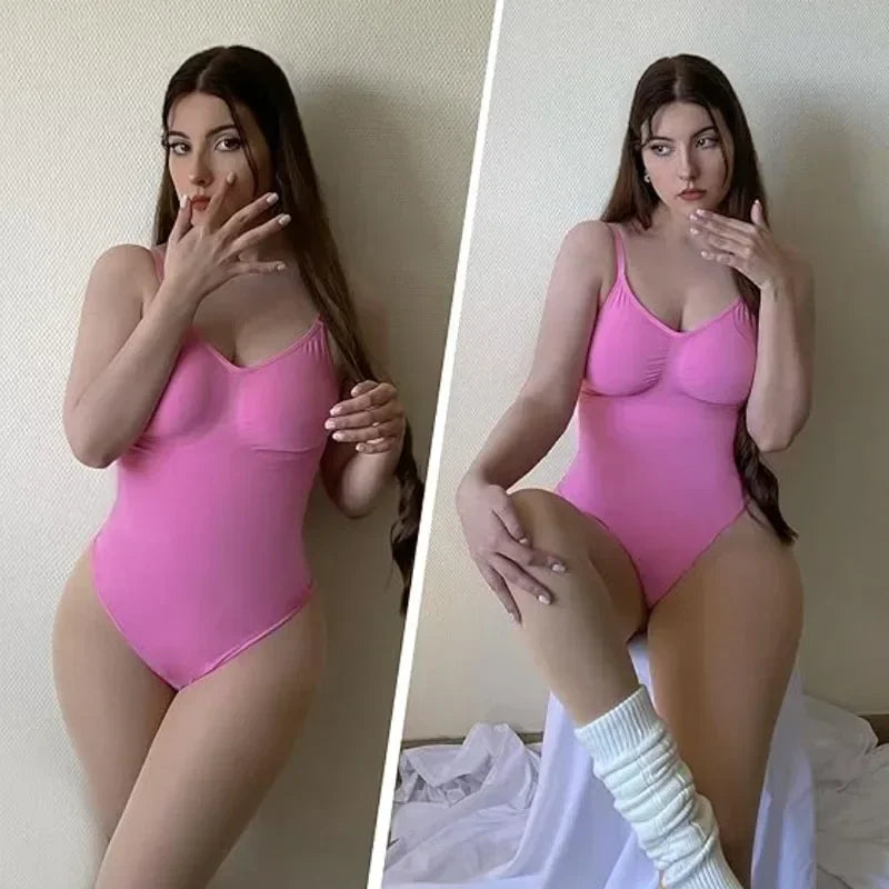 FeelinGirl #Livestream Seamless Thong Bodysuit Comfort Jumpsuit Deals For You Days Fit Adjustable