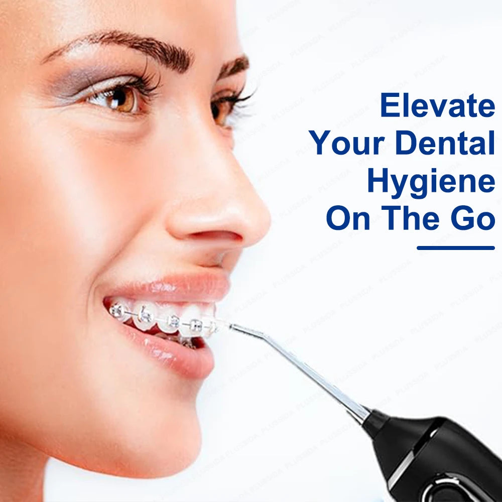 Oral Irrigator Portable Water Flosser Dental Pick 5 Modes 360° Rotated Jet For Cleaning Teeth Thread Floss Mouth Washing Machine