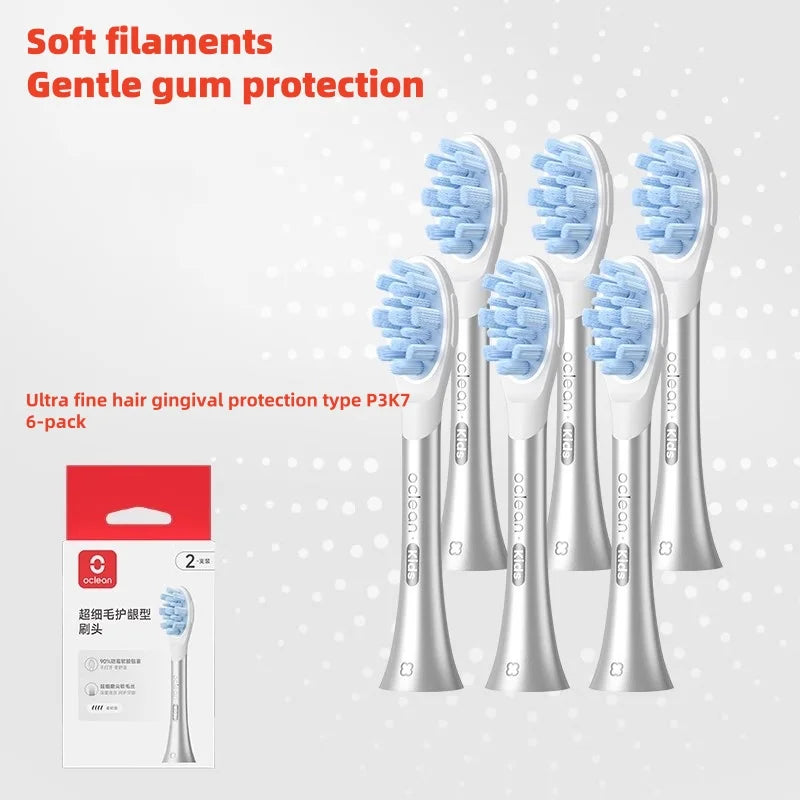 Oclean Children's Electric Toothbrush Head Soft Bristles Interactive Design Gum Protection Baby Full Effect Cleaning Accessory